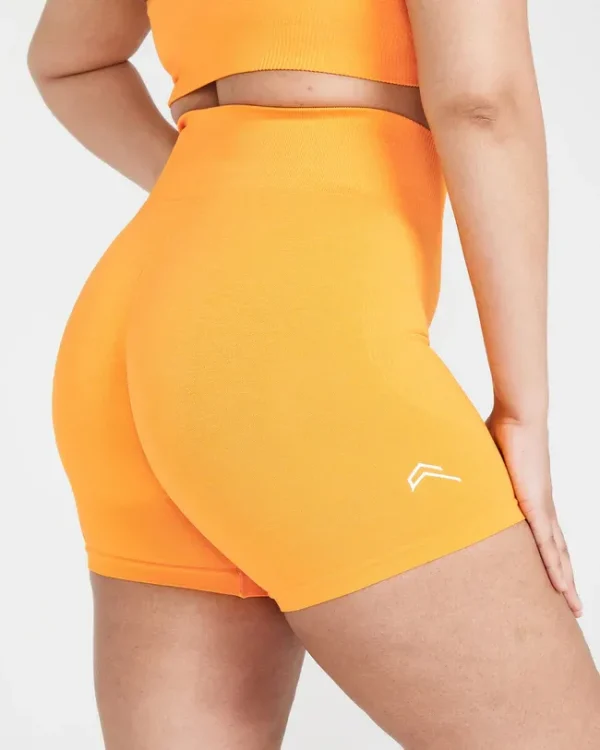 Oneractive Düz Model Şort Turuncu - Görsel 2